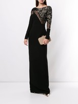 Thumbnail for your product : Saiid Kobeisy Embellished Maxi Dress