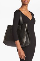 Thumbnail for your product : Valentino 'Medium Rockstud' Leather Tote
