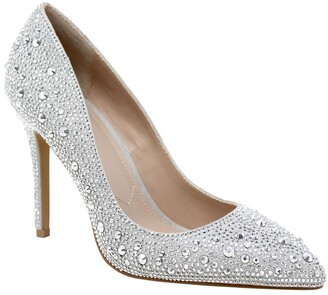 rhinestone pumps