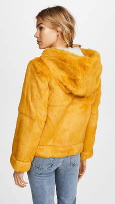 Robert Rodriguez Rabbit Fur Jacket