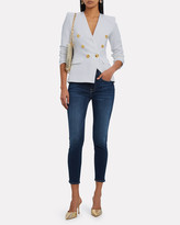 Thumbnail for your product : Alexandre Vauthier Double-Breasted Knit Blazer