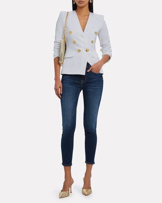 Alexandre Vauthier Double-Breasted Knit Blazer