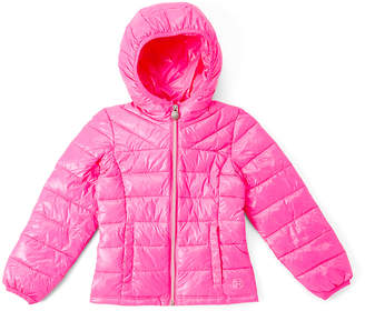 Roper Pink Puffer Jacket - Girls