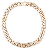 Thumbnail for your product : Balenciaga Classic Pale Gold 3 Studs Necklace