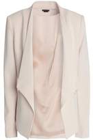 Thumbnail for your product : Alice + Olivia Draped Crpee Blazer