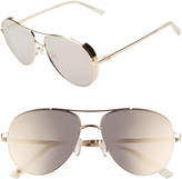 Thumbnail for your product : Ted Baker 57mm Aviator Sunglasses