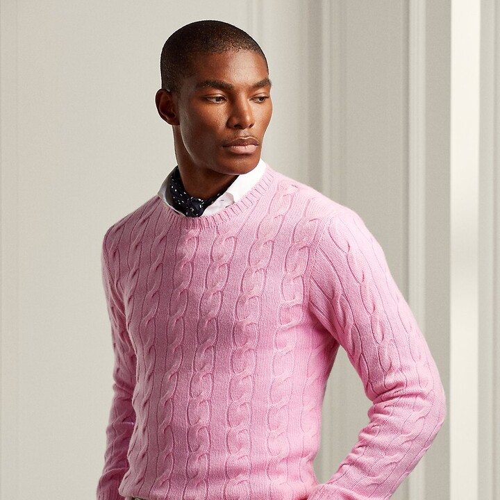 Pink Cable Knit Sweater | Shop the world's largest collection of 