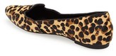 Thumbnail for your product : Nine West 'Shindig' Calf Hair Pointy Toe Smoking Slipper Flat (Women)