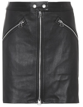 Rag & Bone Leather miniskirt