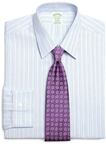 Thumbnail for your product : Brooks Brothers Non-Iron Madison Fit Hairline Alternating Stripe Dress Shirt