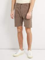 Thumbnail for your product : The Lost Explorer - Chur Mid Rise Slub Cotton Shorts - Mens - Brown