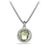 Thumbnail for your product : David Yurman Cerise Pendant with Prasiolite and Diamonds