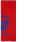 gucci wool tiger jacquard scarf