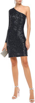 Thumbnail for your product : Naeem Khan One-shoulder Sequined Tulle Mini Dress
