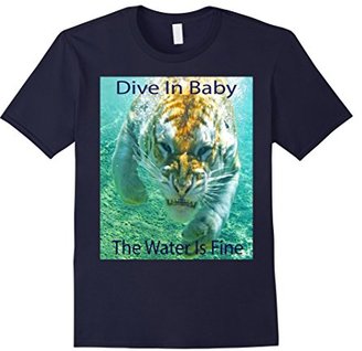 Women's Dive In Baby - Swimming Tiger XL