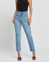 Thumbnail for your product : Nobody Denim Women's Blue Crop - Frankie Ankle Stretch Slim High Rise Jeans - Size W26/L32 at The Iconic