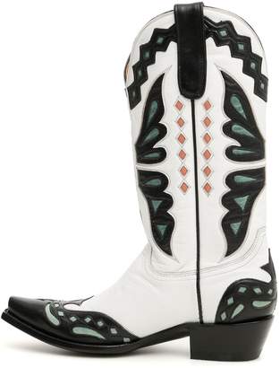 Jessie Western Butterfly Cowboy Boots