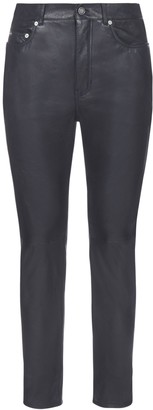 saint laurent leather pants mens