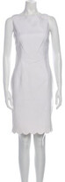 Thumbnail for your product : Christian Dior Bateau Neckline Mini Dress