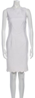 Christian Dior Bateau Neckline Mini Dress