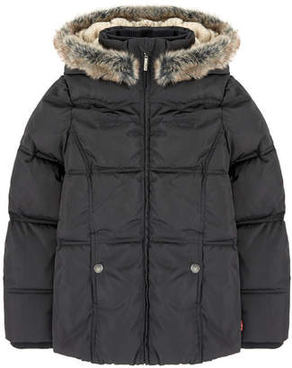 Levi's Faux fur-lined padded coat