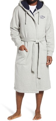 hooded rugby robe