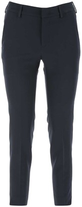 Pt01 Slim Fit Cropped Trousers