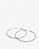 Thumbnail for your product : Express Large Metal Hoop Earrings