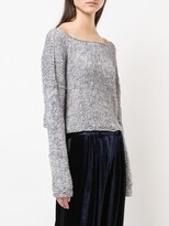 Thumbnail for your product : Voz Twist cropped sweater