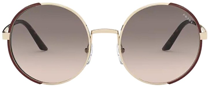 prada sunglasses round frame