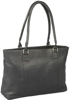 le donne leather classic laptop backpack