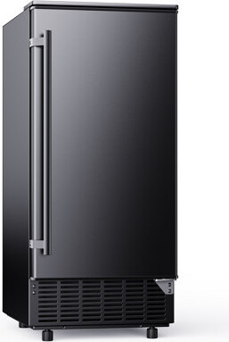 Euhomy 80 Lb. Daily Production Clear Cube Ice Under-Counter/Freestanding Ice Maker For Commercial Use & Home Use