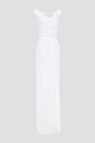 Thumbnail for your product : Roland Mouret Draped Stretch-crepe Gown