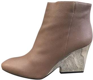 Jimmy Choo \N Beige Leather Ankle boots