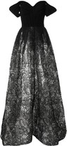 Thumbnail for your product : Saiid Kobeisy Cold Shoulder Evening Dress