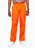Thumbnail for your product : Topman Orange Cargo Trousers*