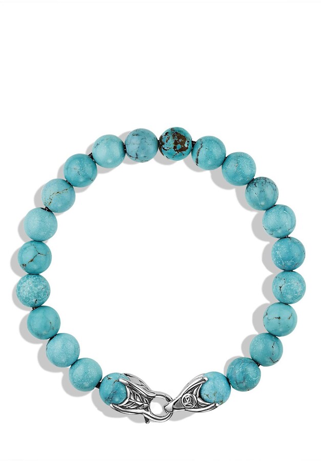 en perles turquoises pour hommes et femmes Bracelet BNA606-7.0 Plage