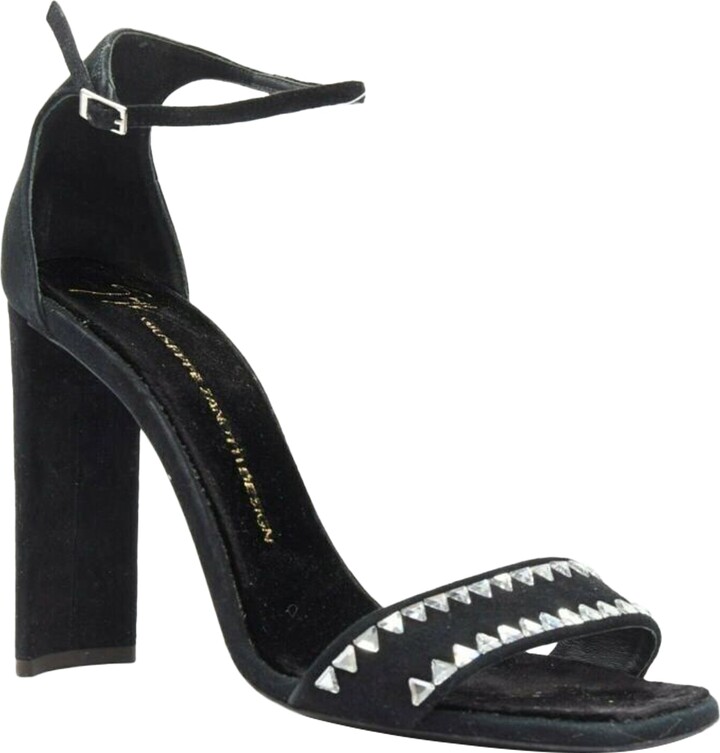 Geometric Crystal Embellished Sandal