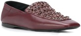 Thumbnail for your product : Fabiana Filippi Crystal-Embellished Loafers
