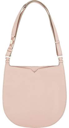 Valextra Women's Weekend Small Leather Hobo Bag