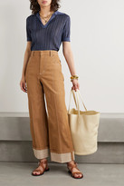 Thumbnail for your product : Chloé Aria Leather Sandals - Tan