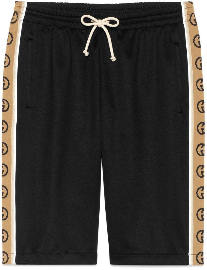 gucci technical jersey shorts