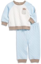 Thumbnail for your product : Little Me 'Baby Fox' Sweatshirt & Pants Set (Baby)