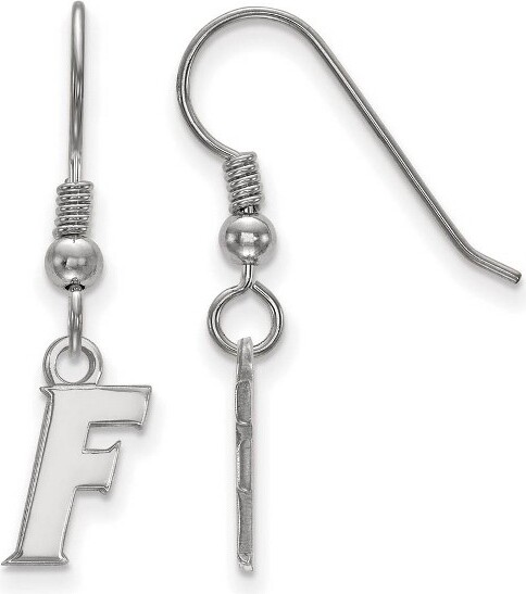 Black Bow Jewelry Co. BlackBowJewelrySterlingSilverFloridaGatorsNCAALogoExtraSmallDangleEarrings