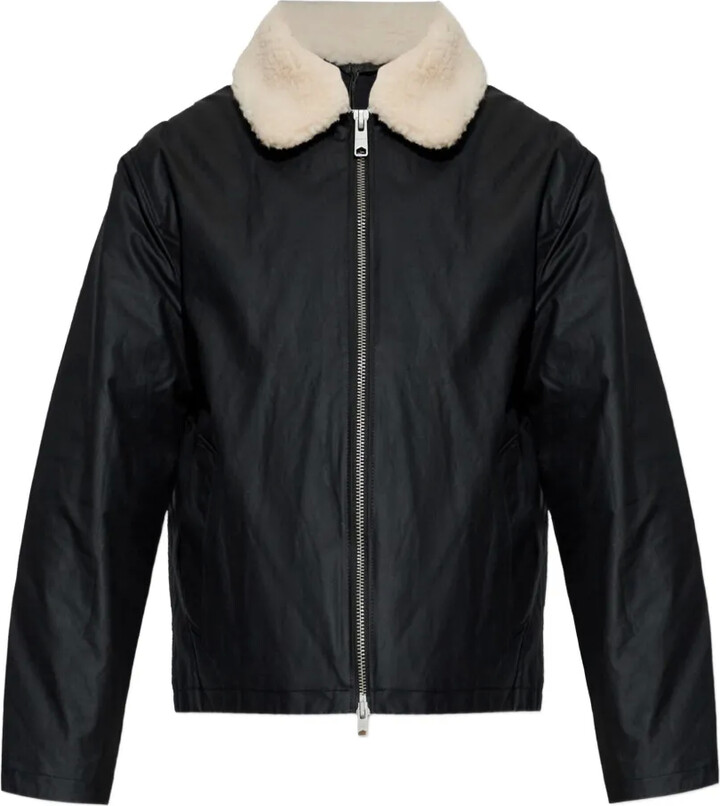 AllSaints Boston waxed jacket