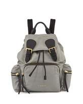 Thumbnail for your product : Burberry Medium Rucksack Runway Nylon Backpack, Thistle Gray