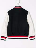 Thumbnail for your product : Tommy Hilfiger Junior snap fastening bomber jacket