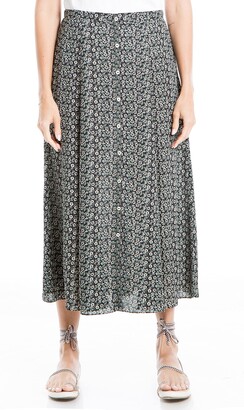 Max Studio Women's Maxi Skirt with Buttons - ShopStyle