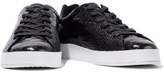 Thumbnail for your product : Rag & Bone Rb1 Croc-Effect Patent-Leather Sneakers