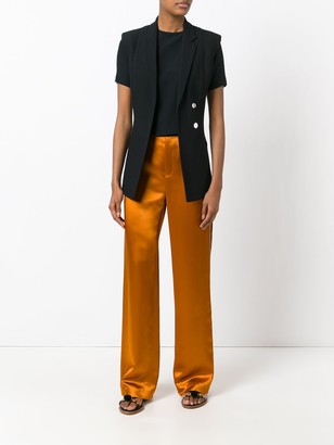 Lanvin Two Tone Relaxed Fit Trousers